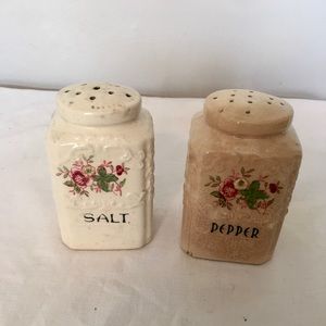 Vintage salt and pepper shakers